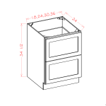 Two Drawer Bases