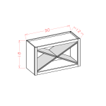 Wall X Rack Shelf Insert