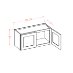 18" High Bridge Cabinets