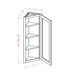 Gabinetes de pared en ángulo
