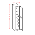Two Door Utility Cabinets