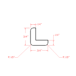 Outside Corner Moulding CUT84