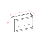 Wall Open Cabinet