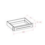 Cajón de rodillas para escritorio