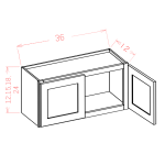15" High Bridge Cabinets